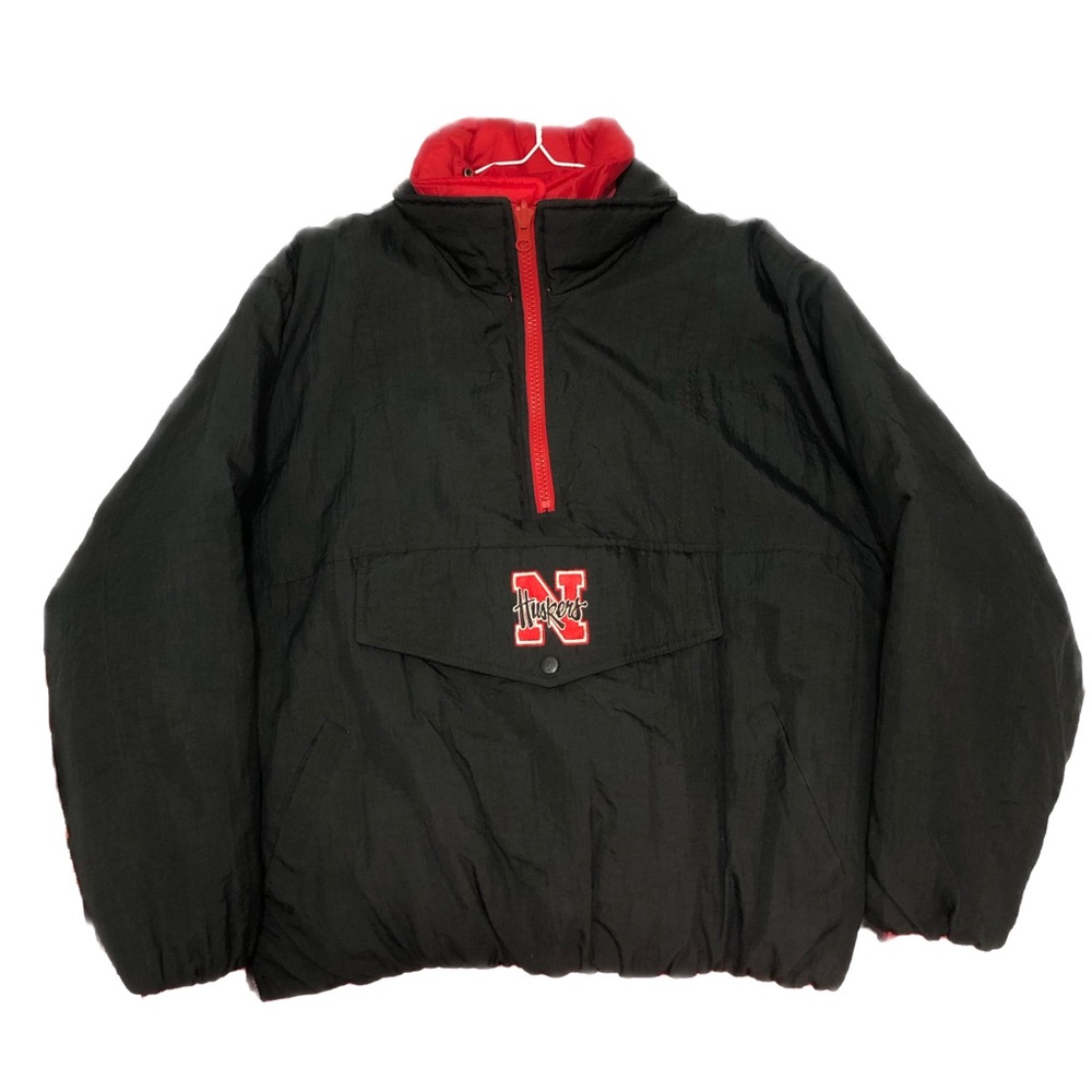 Nebraska Huskers reversible puffer